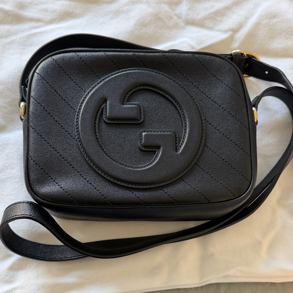 Gucci Blondie  Leather Crossbody Bag never used